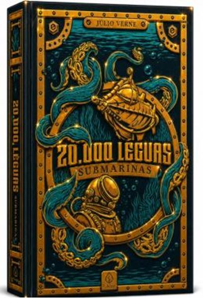 Picture of VINTE MIL LEGUAS SUBMARINAS - EDICAO SUPREME CAPA DURA COM ALTO RELEVO